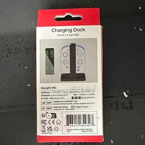 Dobe 4-in-1 Fast Charging Station Dock for Nintendo Switch 2 Joy-Con - Picture 5 of 5
